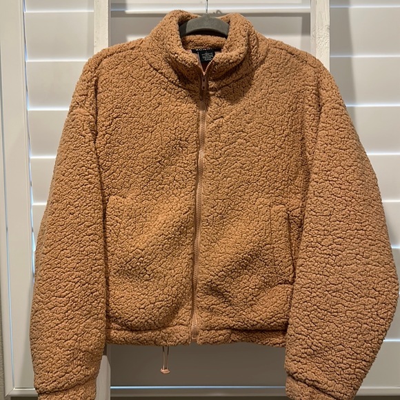 Runway Jackets & Blazers - Shorter, fluffy pink jacket